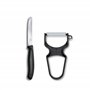 Victorinox Swiss Classic Set 2 Couteaux d'Office avec Éplucheur