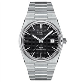 TISSOT Montre PRX Automatique 40mm Cadran Noir. T1374071105100