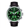 Tissot Men's Watch Chrono XL Chronograph Green Steel T116.617.16.092.00 Leather Strap