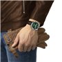 Tissot Men's Watch Chrono XL Chronograph Green Steel T116.617.16.092.00 Leather Strap