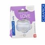 Curaprox 1 tétine correctrice pour bébé, taille 1, bleu/bleu clair, pour enfants de 1 à 2,5 ans