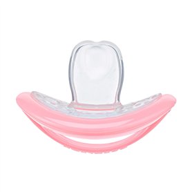 Curaprox 1 tétine rose pour bébé avec boîte de rangement