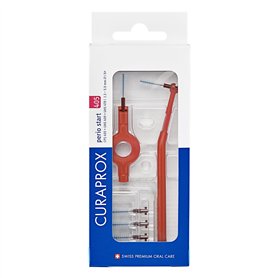 Curaprox CPS 405 Perio Start avec 5 supports CPS 405 + UHS 409 et UHS 470 rose cerise