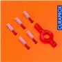 Curaprox CPS 405 Perio Start avec 5 supports CPS 405 + UHS 409 et UHS 470 rose cerise