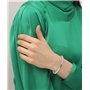Lacoste Bracelet en Chaîne pour Femme Collection DUCHESS avec Cristaux - 2040278