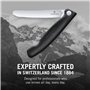 Victorinox Swiss Classic, Couteau à tomates et de table professionnel, Lame extra-tranchante, tranchant droit, 11 cm, Acier inox
