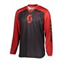 Scott 350 Track Maillot motocross Noir/Rouge L