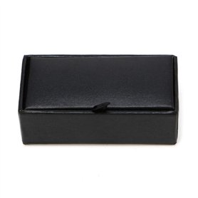 YOUNAFEN Boîte de rangement en cuir synthétique pour boutons de manchette - Écrin de rangement pour boutons de manchette - Écrin