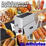 Friteuse à Chien de maïs 21L Machine à fabriquer des bâtonnets de Hot-Dog au Fromage Commercial Machine à Frire des bâtonnets de