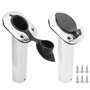 Porte Canne Bateau, Porte Canne A Peche, 2 pcs Porte-Canne à pêche encastré antirouille Bateau Porte-Canne à pêche en Acier avec