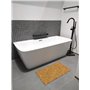 Kos Design Tapis de Sol en Bambou pour Salle de Bain Toilettes Chambre Cuisine intérieur extérieur paillasson 80 X 45 cm
