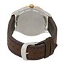 Montre Versace Hellenyium GMT pour Homme en Cuir Marron Cadran Bleu 42 mm V11080017