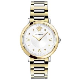 Versace Femmes Analogique Quartz Montre avec Bracelet en Acier Inoxydable VEVD005 19
