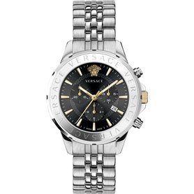 Versace VEV601523 Chrono Signature Heren Horloge 44 mm