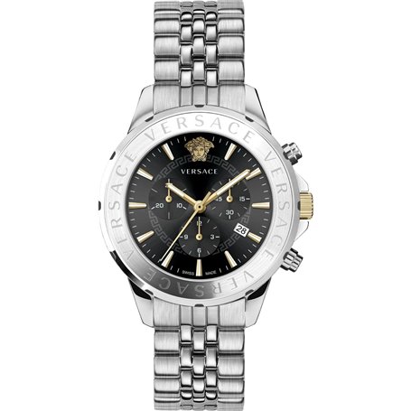 Versace VEV601523 Chrono Signature Heren Horloge 44 mm