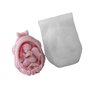 ZwaitL Moule robuste en silicone souple pour œufs de bébé pour décorations de Pâques et fabrication de bougies parfumées