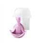 ZwaitL Moule flexible en silicone en forme de tortue pour bougies parfumées pour aromathérapie