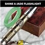 ZwaitL Jadeite Appraisal Lampe torche LED avec triple source de lumière portable et économe en énergie