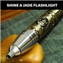 ZwaitL Jadeite Appraisal Lampe torche LED avec triple source de lumière portable et économe en énergie