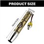 ZwaitL Jadeite Appraisal Lampe torche LED avec triple source de lumière portable et économe en énergie