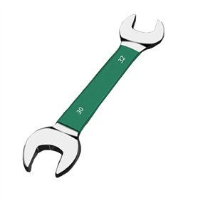JSGHGDF Clé à molette fine double tête ouverte extrémité double usage petite clé à molette pour outils à main de matériel d'entr