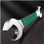 JSGHGDF Clé à molette fine double tête ouverte extrémité double usage petite clé à molette pour outils à main de matériel d'entr
