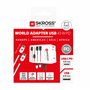 SKROSS - MUV AC45PD avec Câble Type C (160 cm) - Adaptateur Universel Type C et 1 x Type A 45 W - Tension et Puissance: 100V - 2