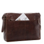SID & VAIN Serviette Ordinateur Eton | Compartiment 15" Laptop Cuir véritable | Cartable Porte-Document attaché-Case XL Grand Ho