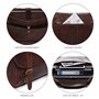 SID & VAIN Serviette Ordinateur Eton | Compartiment 15" Laptop Cuir véritable | Cartable Porte-Document attaché-Case XL Grand Ho