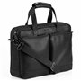BACCINI Sac bandoulière Ordinateur Marco | Compartiment 15" Laptop Cuir véritable | Sacoche Porte-Document en bandoulière Grand