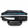 BACCINI Sac bandoulière Ordinateur Marco | Compartiment 15" Laptop Cuir véritable | Sacoche Porte-Document en bandoulière Grand 