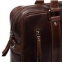 SID & VAIN Sac bandoulière Ordinateur 15.4 Pouces Stoked Cuir véritable |Sacoche Porte-Document en bandoulière Grand Homme Marro