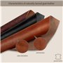SID & VAIN Sac bandoulière Ordinateur 15 Pouces Cedar Cuir véritable |Sacoche Porte-Document en bandoulière Marron |Sac Messager