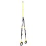 GladiatorFit Sangles de Suspension Ajustables en Nylon pour Training Musculation - Idéales pour Core Training - Gainage et Physi