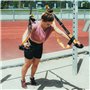 GladiatorFit Sangles de Suspension Ajustables en Nylon pour Training Musculation - Idéales pour Core Training - Gainage et Physi