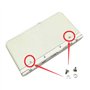 NOPOXA Lot de vis de réparation pour 3DS/LL/XL New 3DS/3DSLL/3DSXL Couvercle arrière de batterie Boulon sécurisé avec rondelle