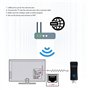 Adaptateur WiFi USB 300Mbps, Carte réseau sans Fil Multifonction pour TV avec Port LAN, câble réseau 1m, émetteur-récepteur WiFi