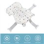 Coussin de Siège de Baignoire pour bébé, Fixation de Siège de Baignoire Pliable et Réglable en Toute sécurité pour Prendre une D