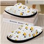 NNCSNE Tracteur véhicule de construction Chaussons en coton chaud Maison Pantoufles antidérapantes en coton Pantoufles Maison Hô