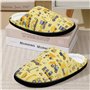NNCSNE Tracteur véhicule de construction Chaussons en coton chaud Maison Pantoufles antidérapantes en coton Pantoufles Maison Hô