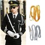 FUKAJOMFEN Cordon d'épaule traditionnel aiguillette cordon épaule cordon accessoire polyester robe uniforme décoration, Comme su
