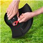 Lot de 50 lames en plastique PA6 compatibles avec les coupe-bordures Ferrex, lames de rechange pour coupe-bordure sans fil Ferre