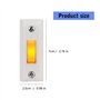 Morain Sonnette lumineuse à bouton poussoir pour porte murale - Remplacement pour la plupart des sonnettes quotidiennes
