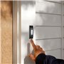 Morain Bouton de sonnette lumineux en métal - Interrupteur mural élégant - Simple à utiliser pour la maison