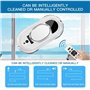 HNCXHX Nettoyeurs de Vitres Robot Aspirateur Lave Vitres Robot Lave Vitres éLectrique Vitres Limpiacristales TéLéCommande pour B