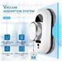 HNCXHX Nettoyeurs de Vitres Robot Aspirateur Lave Vitres Robot Lave Vitres éLectrique Vitres Limpiacristales TéLéCommande pour B