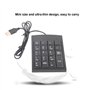 Mini Clavier USB Noir avec Câble p