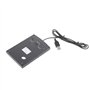 LenTLy Pavé Numérique, pavé Numérique pour Ordinateur Portable, Conception de Bouton Tactile, Mini Clavier USB Noir avec Câble p