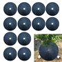 ASSR Lot de 12 tapis de protection contre les mauvaises herbes - 42 cm