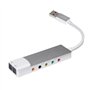 YCHUCH Carte son externe USB avec son numérique SPDIF pour systèmes de son surround 5.1 et 7.1